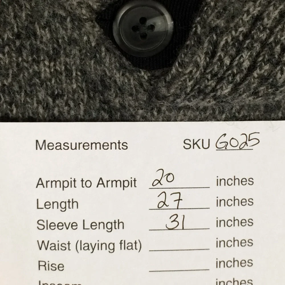 Hudson North Sweater Mens Small Wool Blend Shawl Collar Long Sleeve Grey Outdoor - Picture 16 of 16